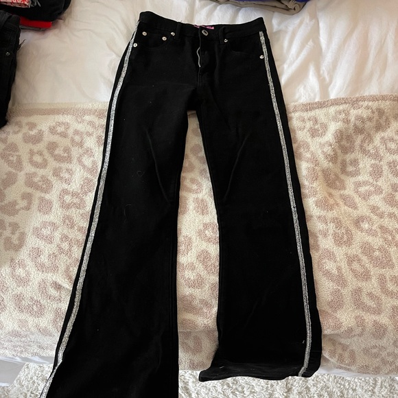 Edikted black flared jeans - Picture 2 of 6